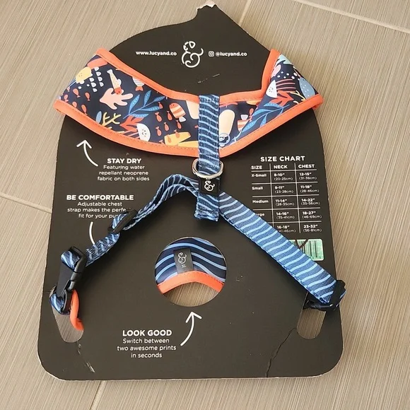 Lucy & Co. Reversible Dog Harness XL - Picture 3 of 13